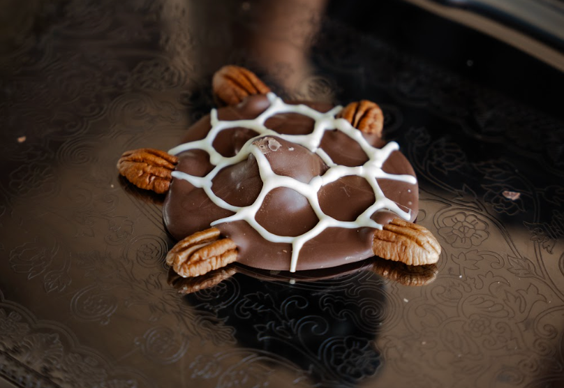 tortuga de chocolate